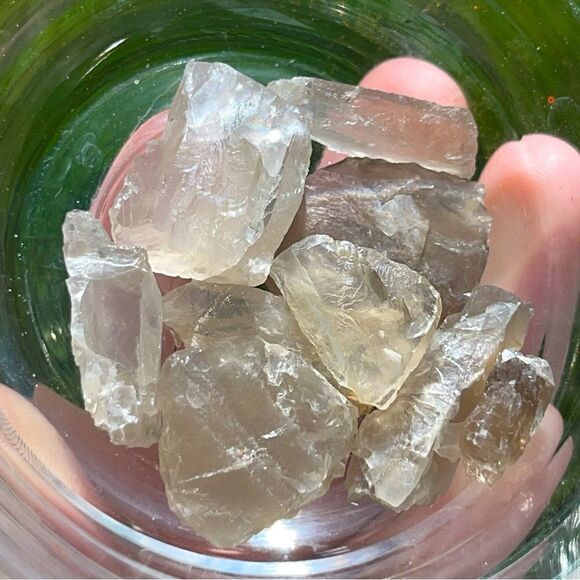 RAW SMOKEY QUARTZ (HAND MINED HIGH GRADE AAA PIEZOELECTRIC QUALITY) - Picture 1 of 12